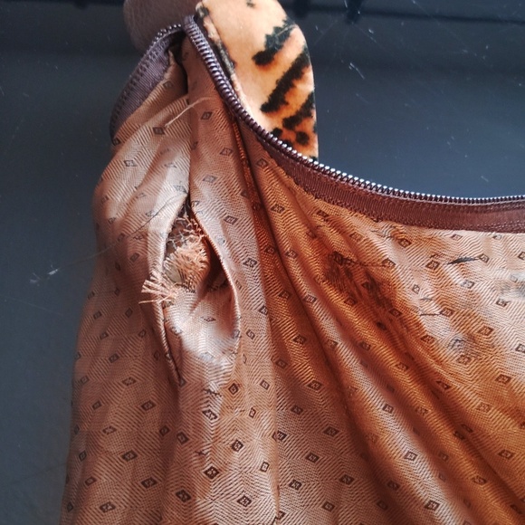 Leopard Print Purse Tote Shoulder Bag - Picture 5 of 16